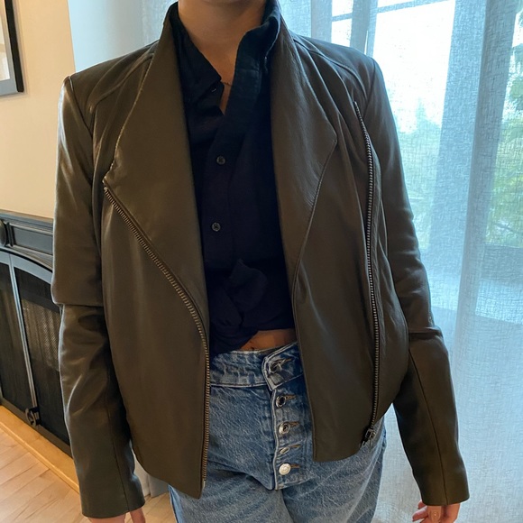 Helmut Lang Leather Jacket - Picture 5 of 6